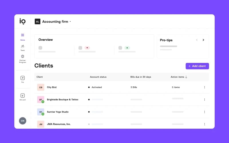 Melio Clients