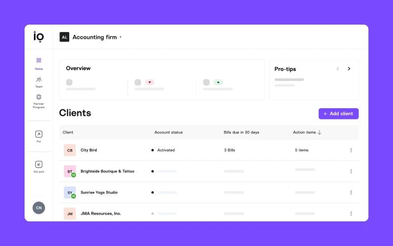 Melio Clients