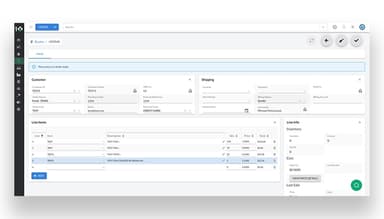 10X ERP Fast Quotes with Inventory and Pricing