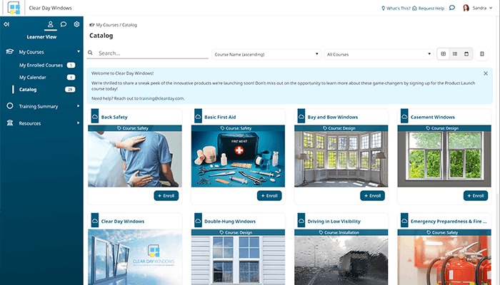 Learner-Course-Library