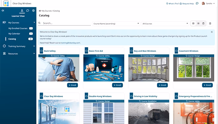 Learner-Course-Library