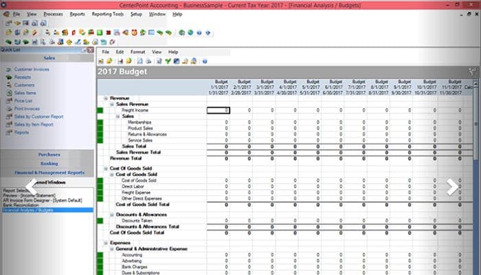 CenterPoint Accounting Sales