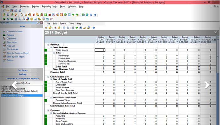 CenterPoint Accounting Sales
