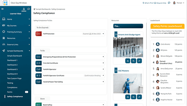 Learner-Custom-Dashboard