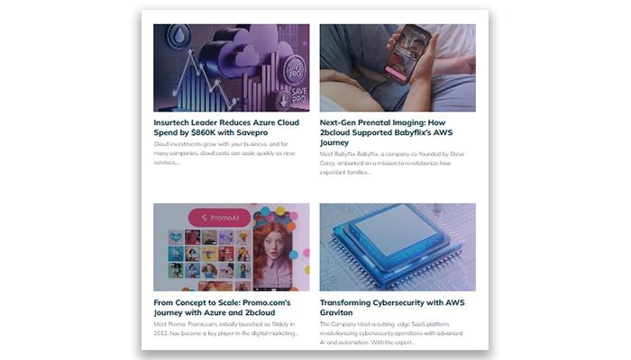 2bcloud Blog Post