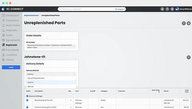 3C Connect Inventory Replenishment
