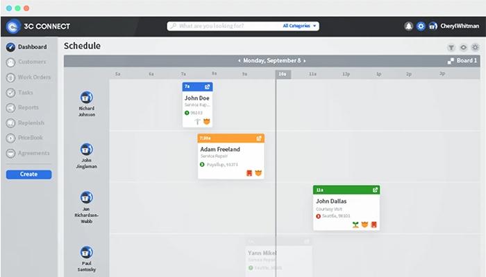 3C Connect Scheduling and Dispatch