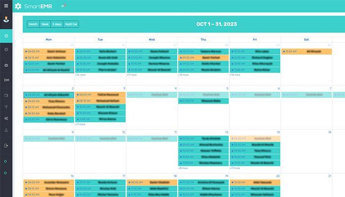 SmartEMR TimeTable