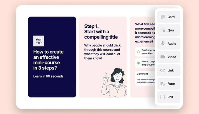 7taps Microlearning platform for training