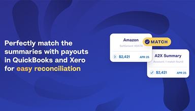 A2X Reconcile Payouts and Deposits