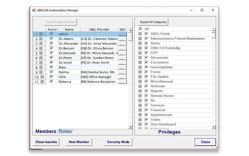 ABELMed-Authorization-manager