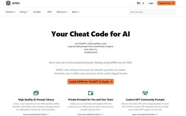 AIPRM Cheat Code For AI