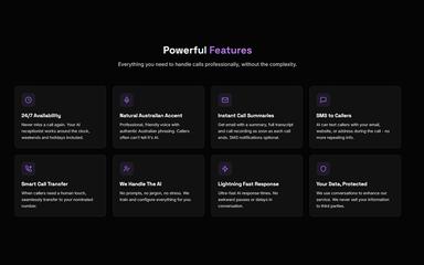 AI Answering Service Features