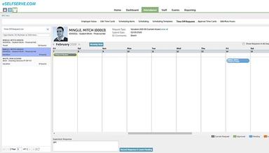 APS Payroll Manager Self Service Calendar