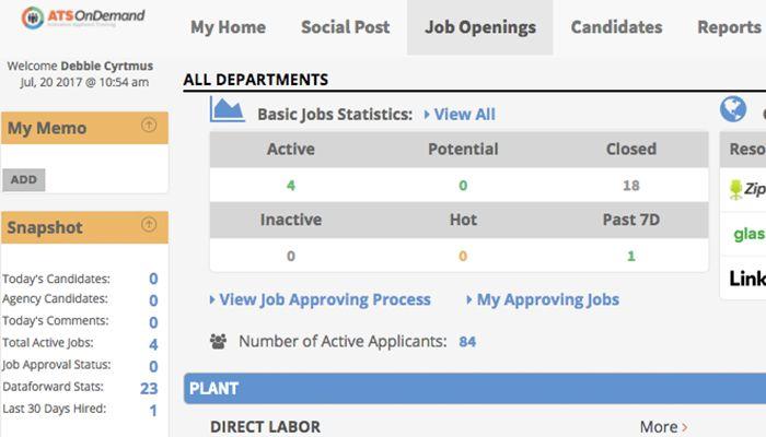 ATS OnDemand Job Openings