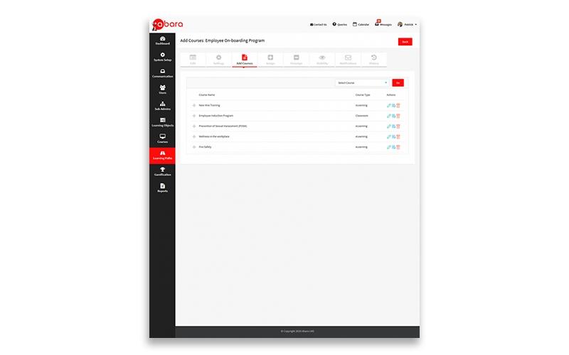 Abara LMS User Details
