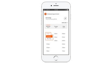 Access Acuity Scheduling on iPhone and Android Apps