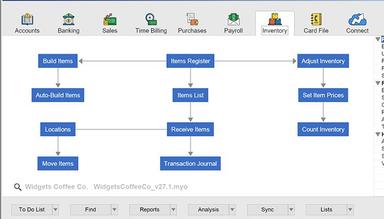 AccountEdge Inventory