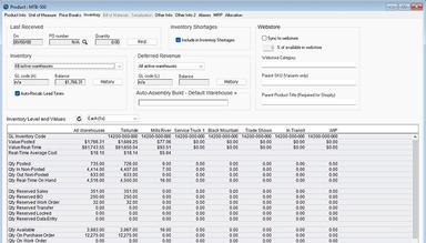 AcctVantage ERP Detailed Accounting Access