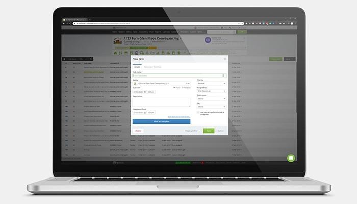 Actionstep new tasks