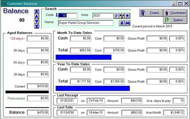 Acumen Customer Balance