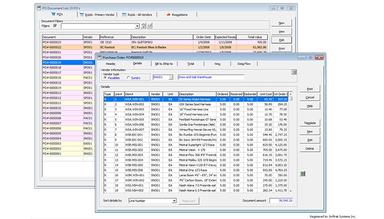 Adagio Purchase Order List