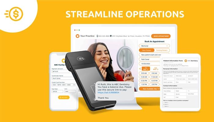 Adit Online Scheduling, Digital Patient Forms, Payments, Patient Recall, Reminders, and Review Generation