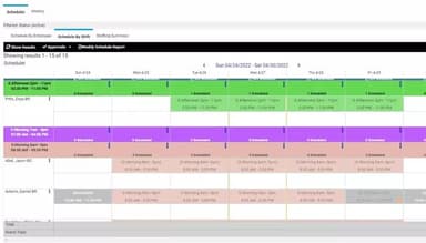isolved HCM Admin Scheduling