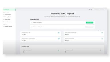 Admin Setup Screen PeopleKeep