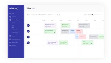 Adversus Adversus live statistics screenshot