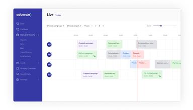 Adversus Adversus live statistics screenshot