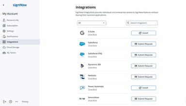 AirSlate SignNow Integration