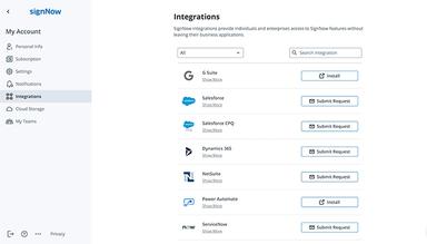 AirSlate SignNow Integration