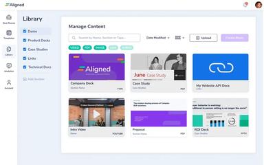 Aligned Manage Content