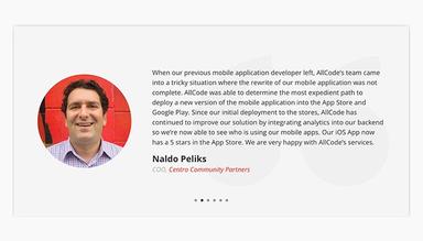 AllCode Naldo Peliks Testimonial