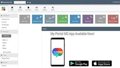 AllegianceMD practice dashboard