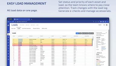 Alvys TMS Load Managemen