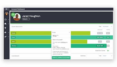 Ambition Account Executive Specific Dashboard
