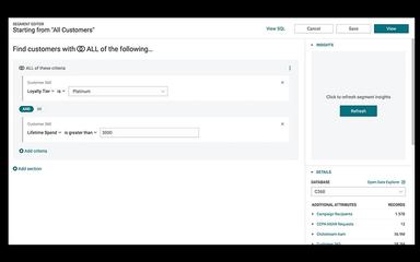 Streamlined Segmentation for Collaboration