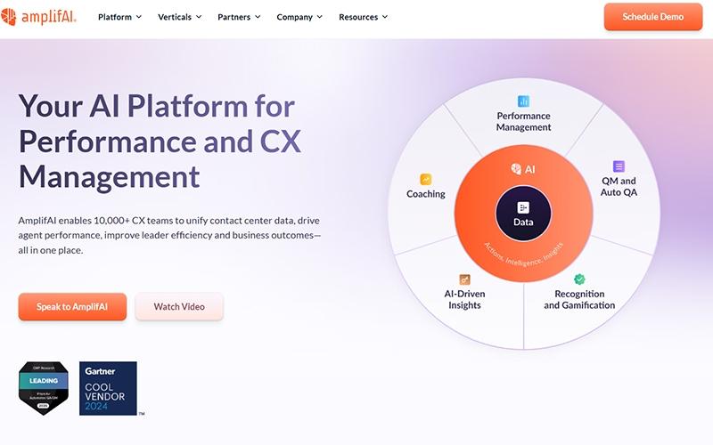 AmplifAI Performance And CX Management