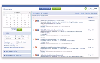 Anaqua-Docketing