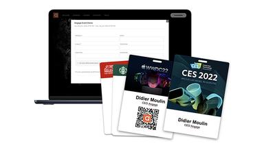 Angage Registration QR Code Check In