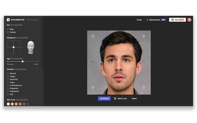 Anonymizer Face And Photos Generator