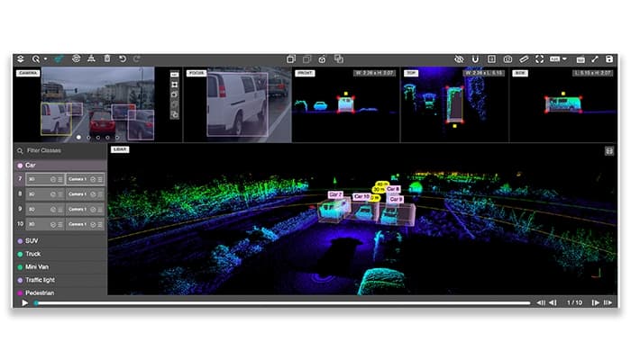 Appen 3D Point Cloud Annotation
