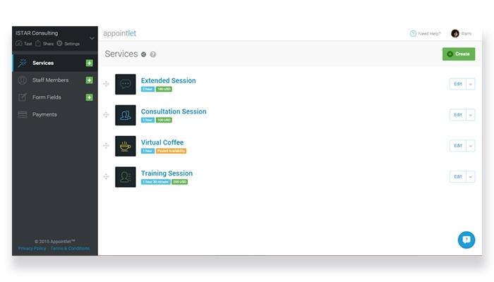 Appointlet Easy To Use Dashboard