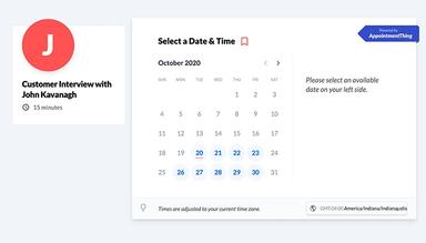 AppointmentThing-Date-Selection