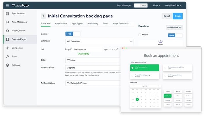 Apptoto Appointment