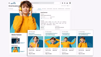 Aprimo AI Powered Similar Face Search