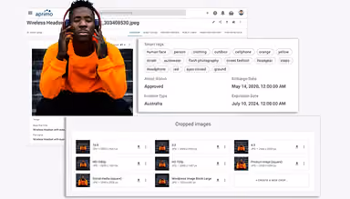 Aprimo AI Smart Tags and Auto Crop