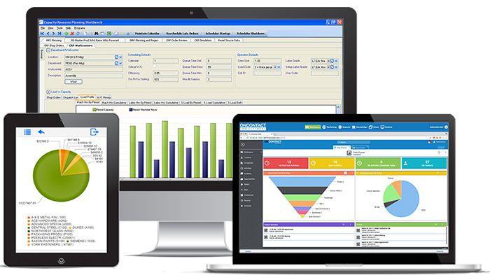 Aptean Industrial Manufacturing ERP WorkWise Real time data and reporting